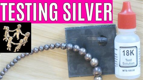 how to test silver for authenticity